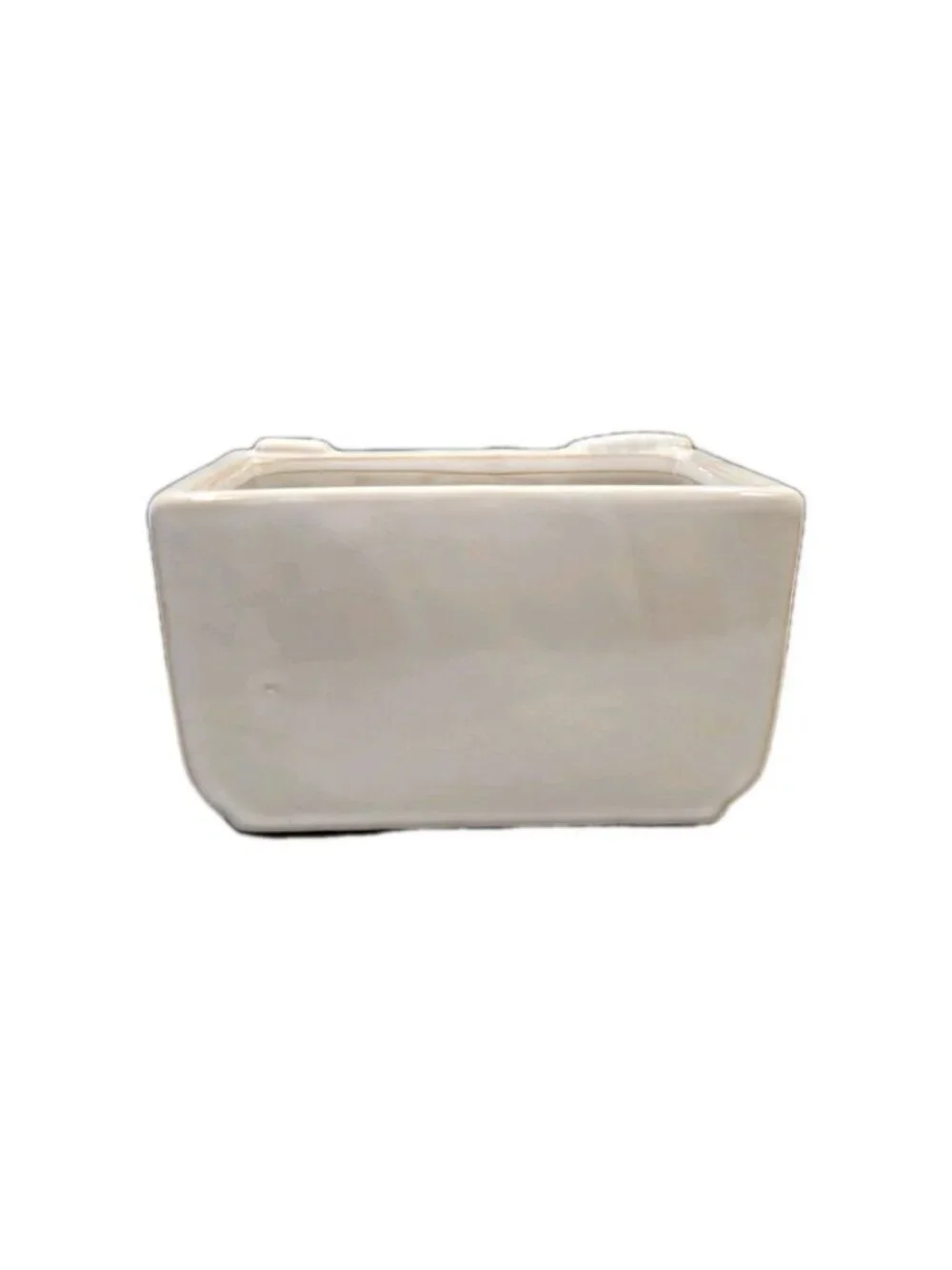 New Vintage White Camera Ceramic Indoor Outdoor Planter Catus Succulent Pot